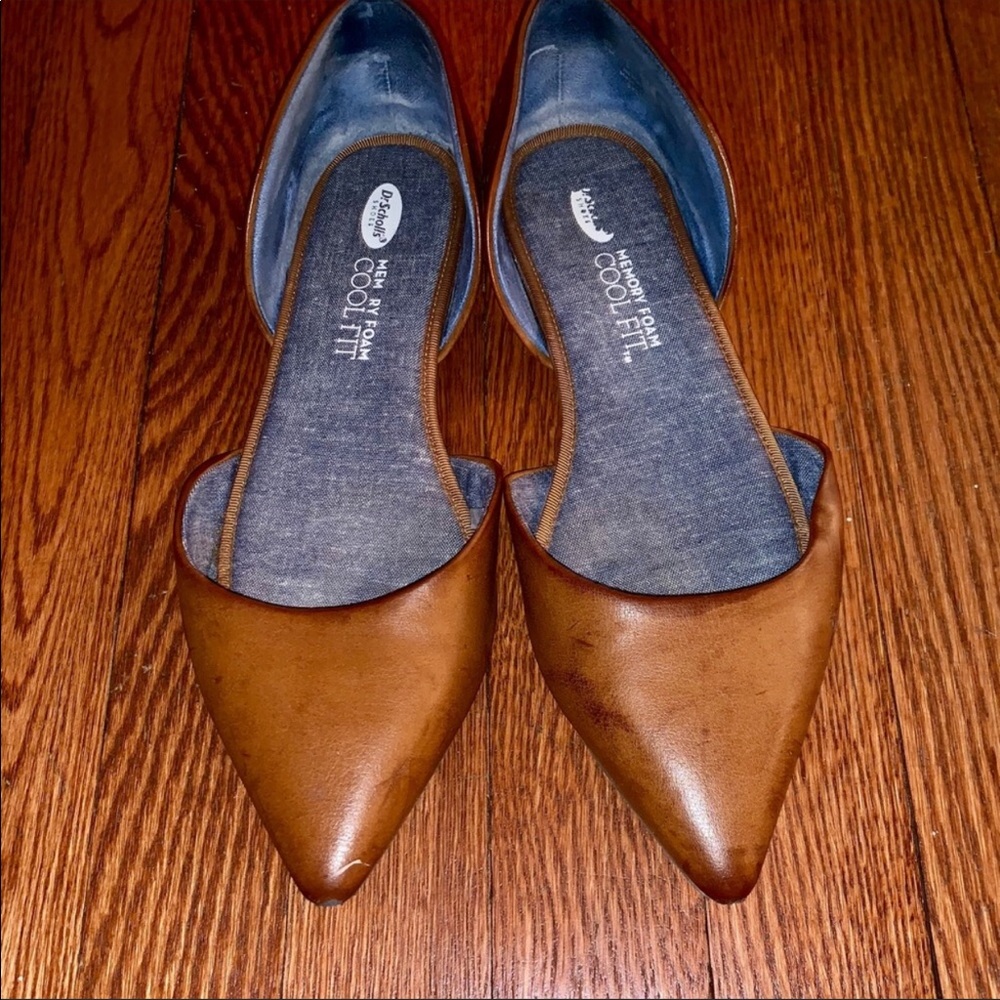 Dr. Scholl’s Svetlana Flats Carmel size 8 D’Orsay